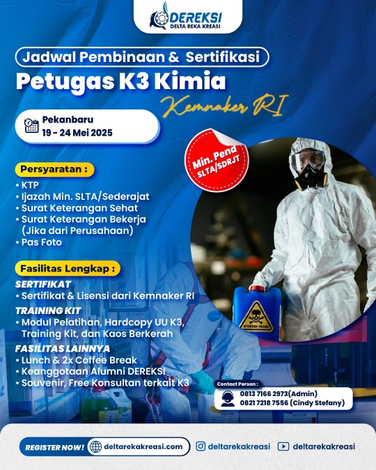 Petugas K3 Kimia