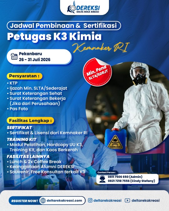 Petugas K3 Kimia