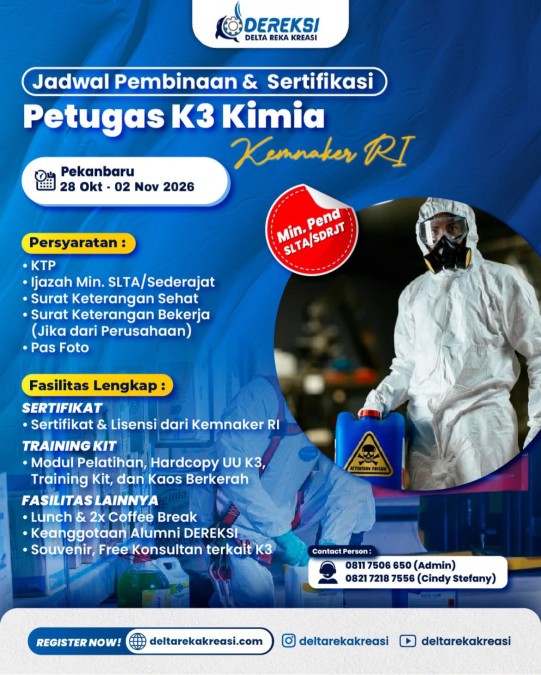 Petugas K3 Kimia