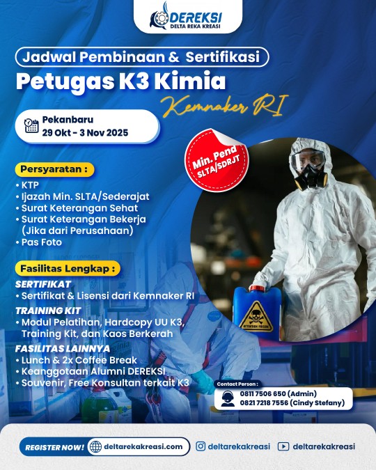 Petugas K3 Kimia